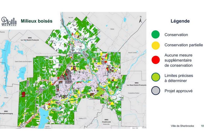 Ville de Sherbrooke : un Plan nature qui divise